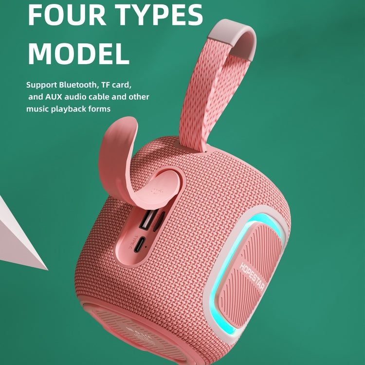 HOPESTAR P66 5W Portable Wireless Bluetooth Speaker(Pink) by HOPESTAR
