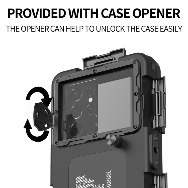 Diving Shell Gen2 Upgrade IP68 Waterproof Phone Case(Black) - Waterproof Bag by buy2fix | Online Shopping UK | buy2fix