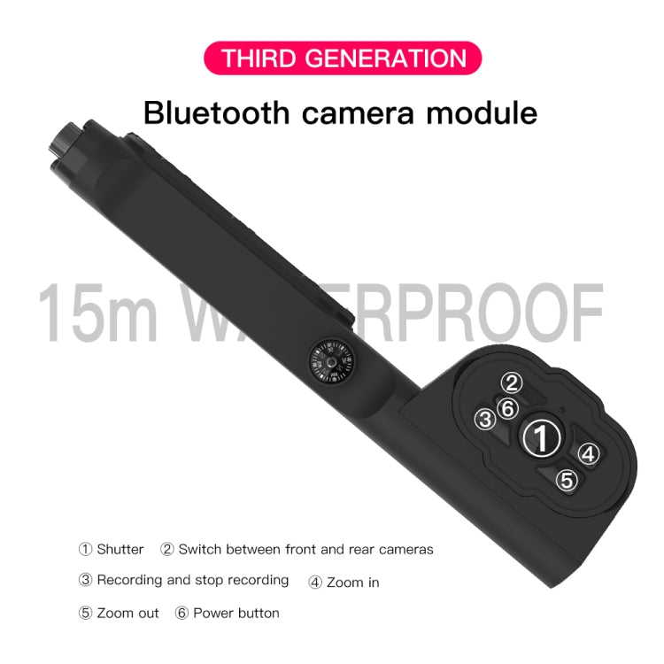 Diving Shell Gen3 Bluetooth Waterproof Phone Case(Black) - Waterproof Bag by buy2fix | Online Shopping UK | buy2fix