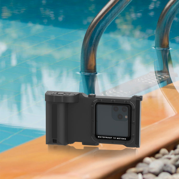 Diving Shell Gen3 Bluetooth Waterproof Phone Case(Black) - Waterproof Bag by buy2fix | Online Shopping UK | buy2fix