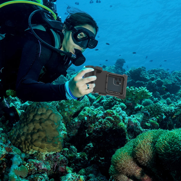 Diving Shell Gen3 Bluetooth Waterproof Phone Case(Black) - Waterproof Bag by buy2fix | Online Shopping UK | buy2fix