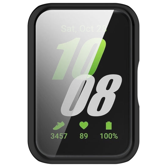 For Samsung Galaxy Fit 3 Full Coverage TPU Electroplated Watch Protective Case(Black) by buy2fix