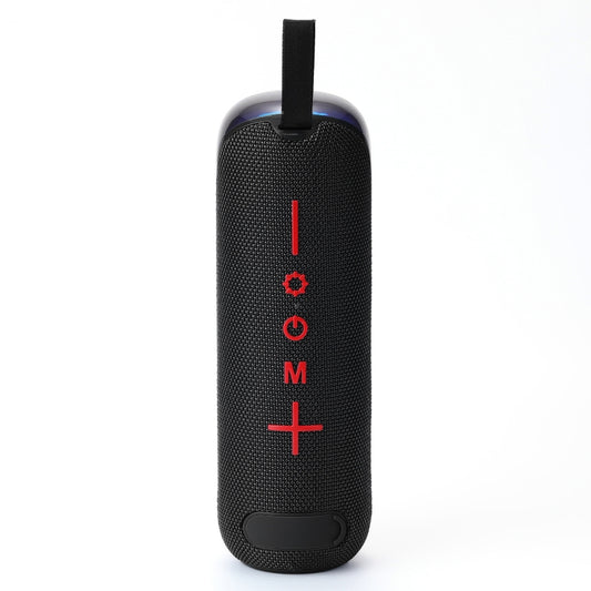 T&G TG-384 Mini Portable Bluetooth Speaker Support TF / U-disk / RGB Light(Black) by T&G