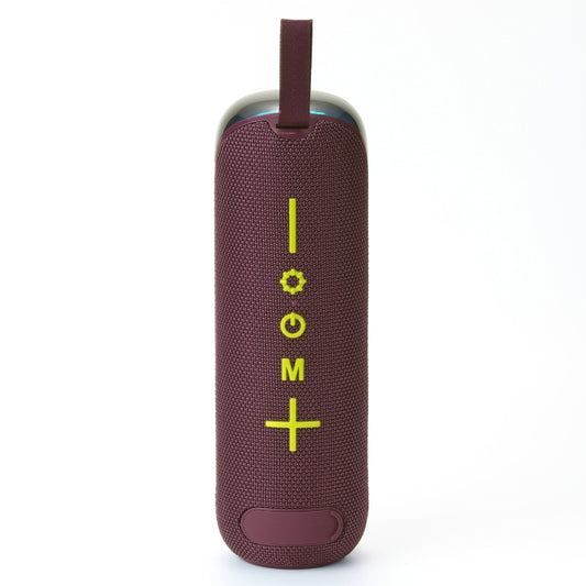 T&G TG-384 Mini Portable Bluetooth Speaker Support TF / U-disk / RGB Light(Brown) by T&G