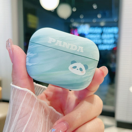 For AirPods Pro 2 Panda PC Matte Earphone Protective Case by buy2fix