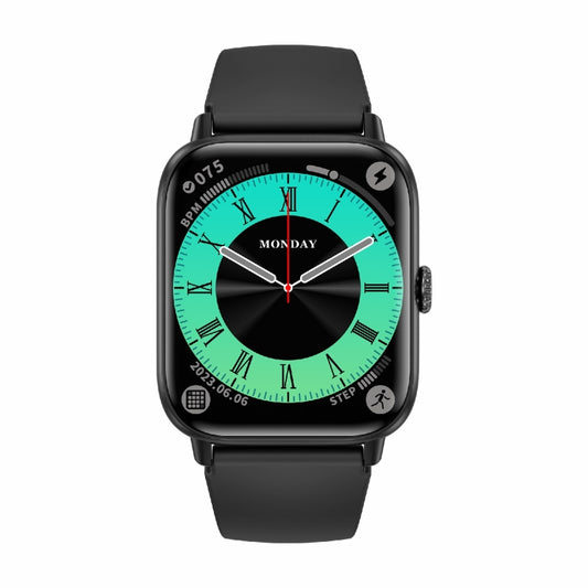 QS13 1.83 inch BT5.2 Smart Sport Watch, Support Bluetooth Call / Sleep / Blood Sugar / Blood Oxygen / Heart Rate / Blood Pressure Health Monitor(Black) by buy2fix