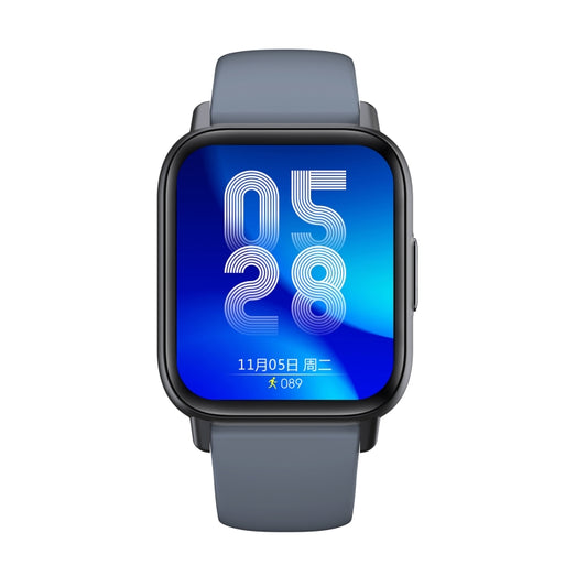 QS16 Pro 1.83 inch BT5.0 Smart Sport Watch, Support Bluetooth Call / Sleep / Blood Oxygen / Temperature / Heart Rate / Blood Pressure Health Monitor(Grey) by buy2fix