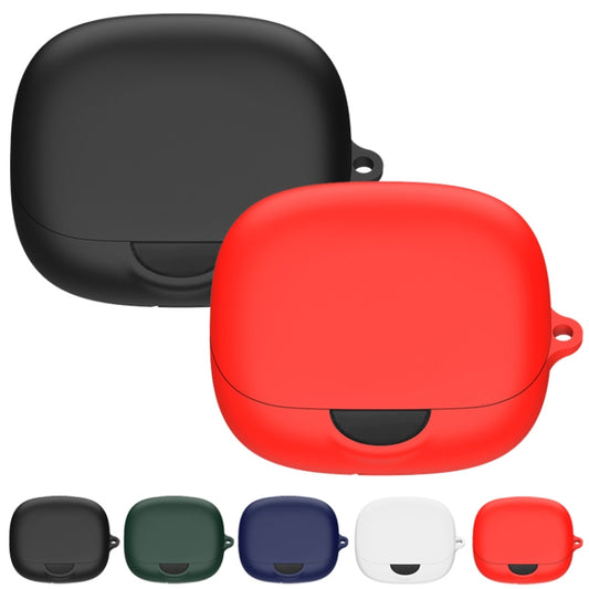 For Anker Soundcore AeroFit Pro Wireless Earphone Silicone Protective Case(Red) by buy2fix