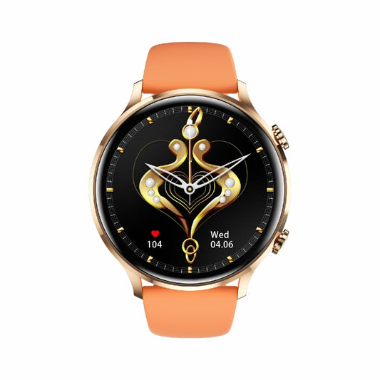 QS40 1.39 inch BT5.2 Smart Sport Watch, Support Bluetooth Call / Sleep / Blood Oxygen / Temperature / Heart Rate / Blood Pressure Health Monitor(Orange) by buy2fix