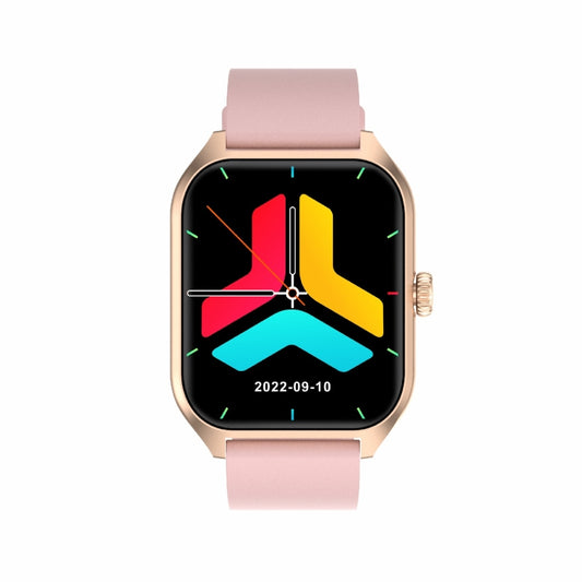 Qx5 1.96 inch BT5.2 Smart Sport Watch, Support Bluetooth Call / Sleep / Blood Oxygen / Temperature / Heart Rate / Blood Pressure Health Monitor(Pink) by buy2fix