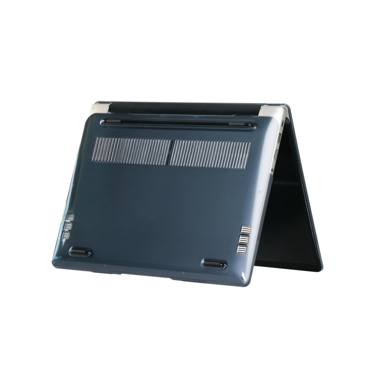 For Huawei MateBook D 14 2023 Shockproof Crystal Laptop Protective Case(Black) by buy2fix