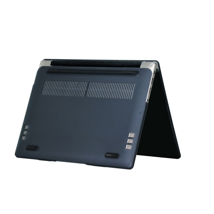 For Huawei MateBook D 14 2023 Shockproof Frosted Laptop Protective Case(Black) by buy2fix