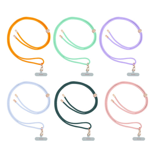 mutural Universal Mobile Phone Solid Color Lanyard(Green) - Lanyards & Wrist Straps by Mutural | Online Shopping UK | buy2fix