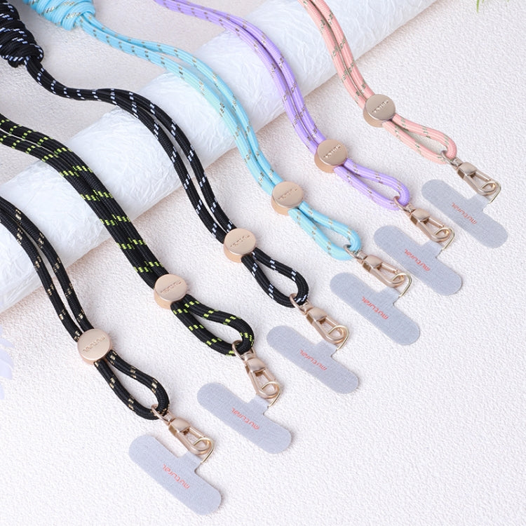 mutural Universal Mobile Phone Lanyard(Pink Gold) - Lanyards & Wrist Straps by Mutural | Online Shopping UK | buy2fix