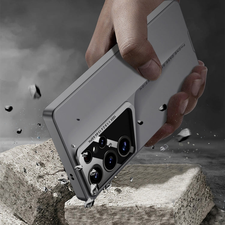 For Samsung Galaxy S25 Ultra 5G GKK Blade Ultra-thin Full Coverage Phone Case(Gold) by GKK