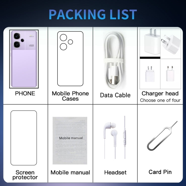 Note13 Pro+ / RF7, 2GB+16GB, 6.49 inch Face Identification Android 5.0 MTK6582 Quad Core, Network: 3G, Dual SIM(White) by buy2fix