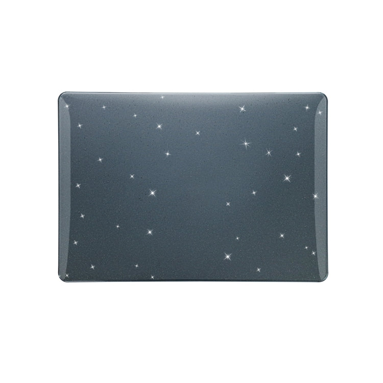 For MacBook Air 15.3 2024 A2941 (M2)/A3114 (M3) Gypsophila Laptop Protective Case(Black) - MacBook Air Cases by buy2fix | Online Shopping UK | buy2fix