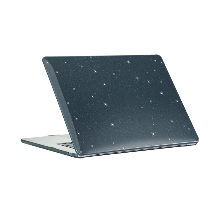 For MacBook Air 15.3 2024 A2941 (M2)/A3114 (M3) Gypsophila Laptop Protective Case(Black) - MacBook Air Cases by buy2fix | Online Shopping UK | buy2fix