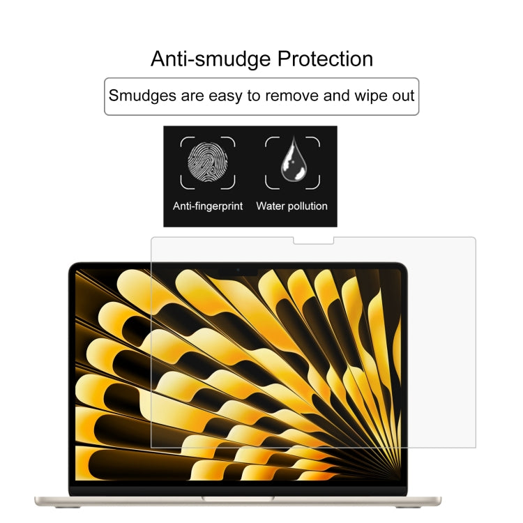 For Macbook Air 15.3 2023/2024/2025 0.26mm 9H Surface Hardness Explosion-proof Tempered Glass Film - Screen Protectors by buy2fix | Online Shopping UK | buy2fix