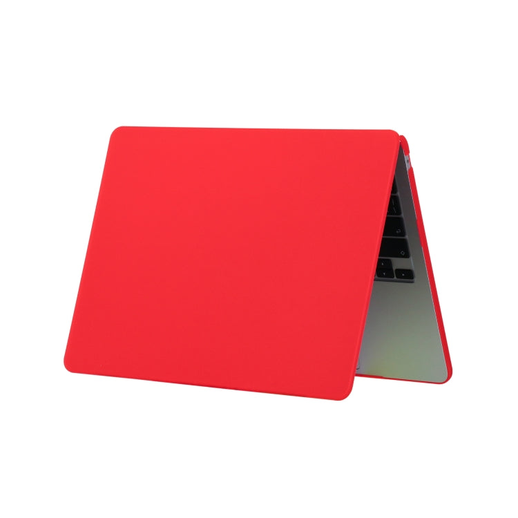 For MacBook Air 15.3 2025 / 2024 / 2023 Laptop Matte Style Protective Case(Red) - MacBook Air Cases by buy2fix | Online Shopping UK | buy2fix