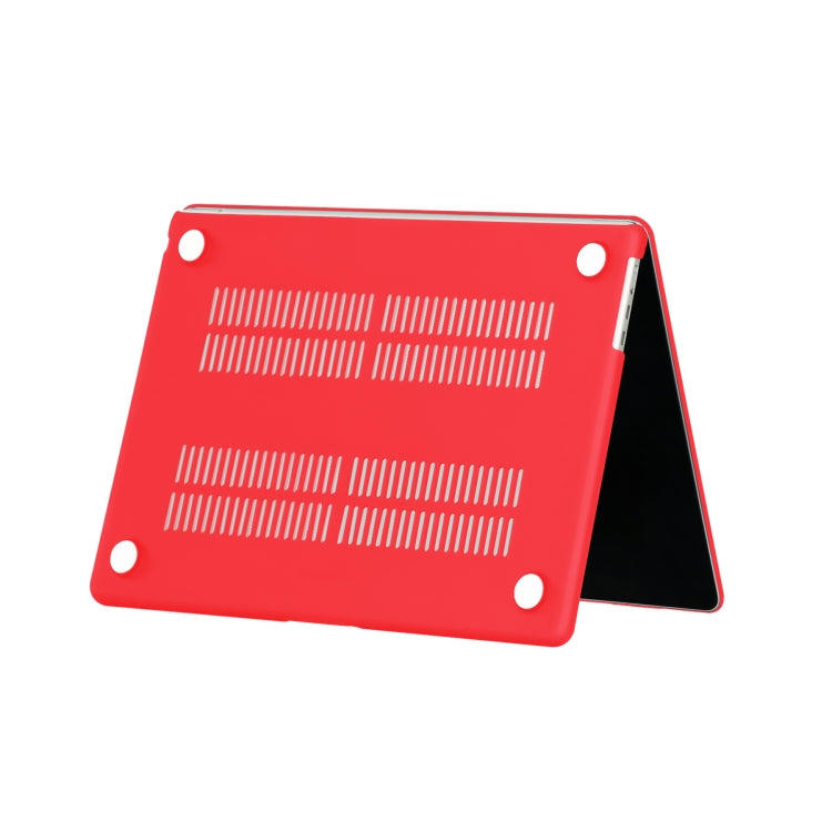 For MacBook Air 15.3 2025 / 2024 / 2023 Laptop Matte Style Protective Case(Red) - MacBook Air Cases by buy2fix | Online Shopping UK | buy2fix