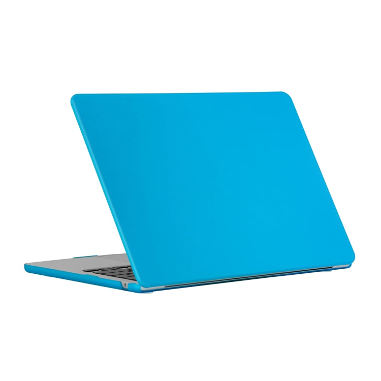 For MacBook Air 15.3 2025 / 2024 / 2023 Laptop Matte Style Protective Case(Water Blue) - MacBook Air Cases by buy2fix | Online Shopping UK | buy2fix