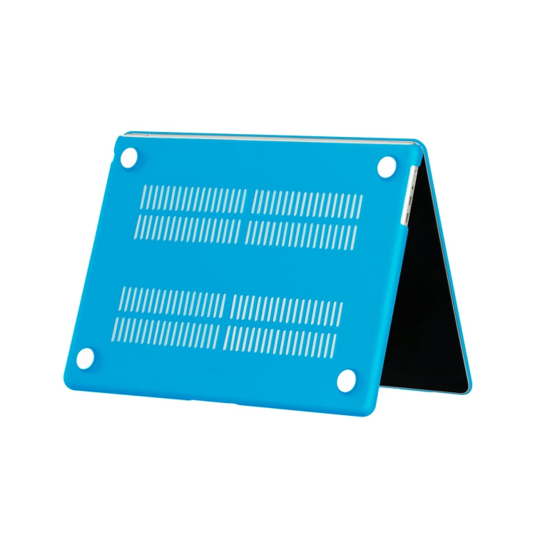 For MacBook Air 15.3 2025 / 2024 / 2023 Laptop Matte Style Protective Case(Water Blue) - MacBook Air Cases by buy2fix | Online Shopping UK | buy2fix