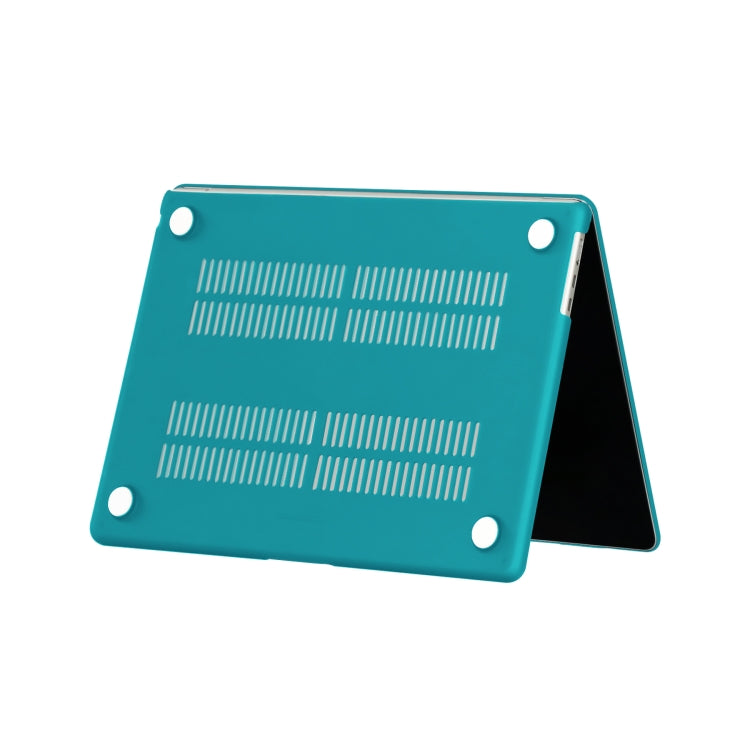 For MacBook Air 15.3 2025 / 2024 / 2023 Laptop Matte Style Protective Case(Dark Cyan) - MacBook Air Cases by buy2fix | Online Shopping UK | buy2fix