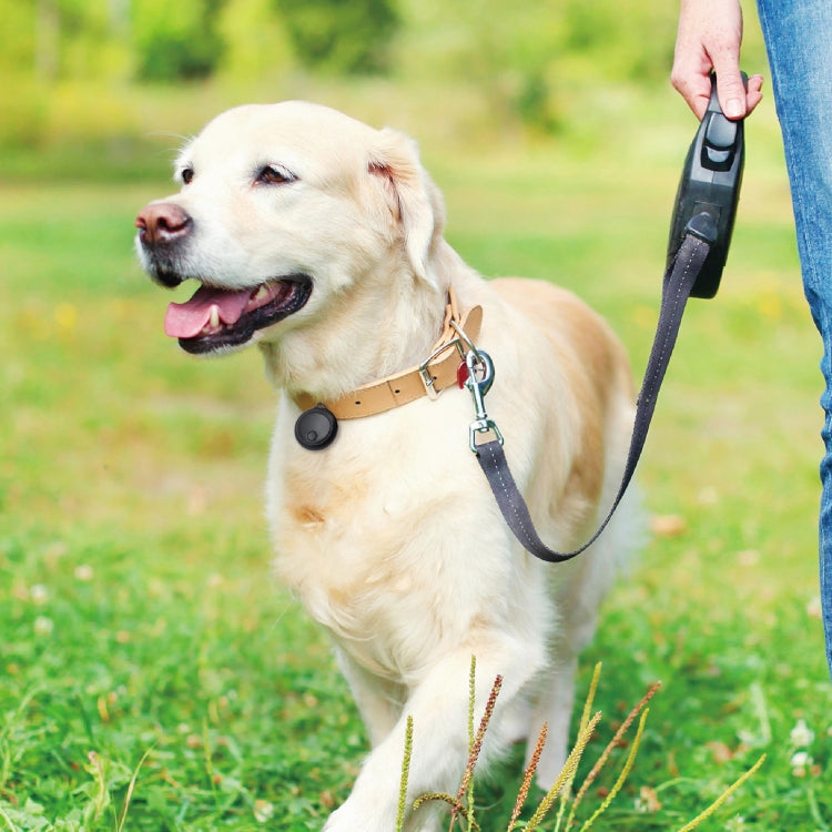 Global Positioning Pet Key Circular Anti-Lost Device Locator(Black) by buy2fix