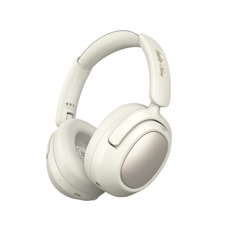 Eking ANC Noise Canceling Wireless Gaming Low Latency Headband Wireless Bluetooth Headphones, With 2.4G(White) - Headset & Headphone by buy2fix | Online Shopping UK | buy2fix