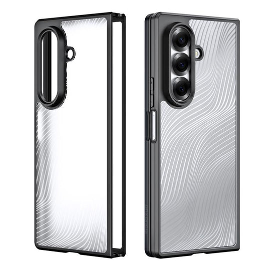 For Samsung Galaxy Z Fold7 5G DUX DUCIS Aimo Series Frosted Feel Phone Case(Black) - Galaxy Z Fold7 5G Cases by DUX DUCIS | Online Shopping UK | buy2fix