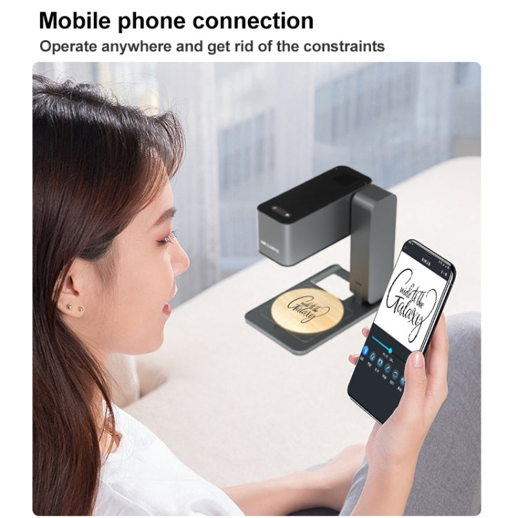 Daja C1 Portable 10W 0.05mm Engraving Laser Machine, UK Plug - DIY Engraving Machines by DAJA | Online Shopping UK | buy2fix