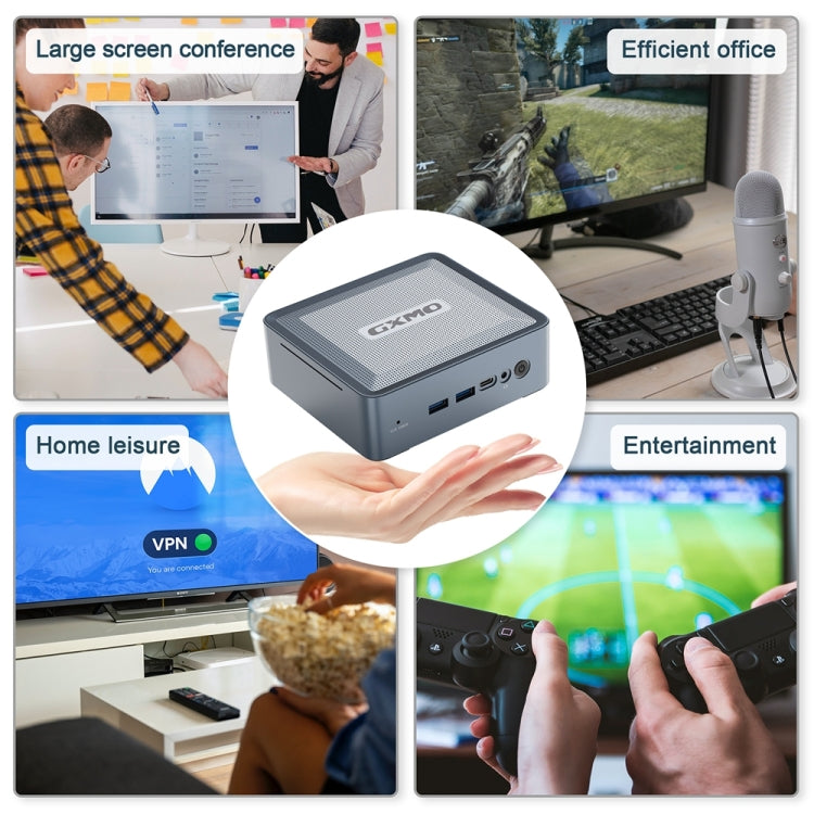 GXMO U58 Windows 11 AMD Ryzen 7-5825U 8 Core Processor Mini Computer, Specification:Without RAM & SSD by GXMO