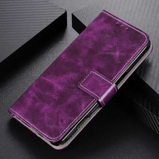 For Google Pixel 10 / 9 Retro Crazy Horse Texture Flip Leather Phone Case(Purple) by buy2fix