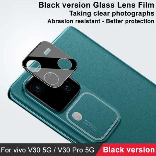 For vivo V30 5G / V30 Pro 5G IMAK Rear Camera Lens Glass Film Black Version by imak