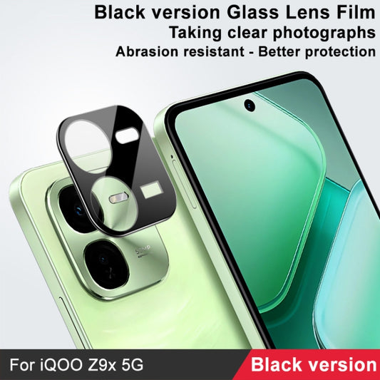 For vivo iQOO Z9X 5G IMAK Rear Camera Lens Glass Film Black Version by imak