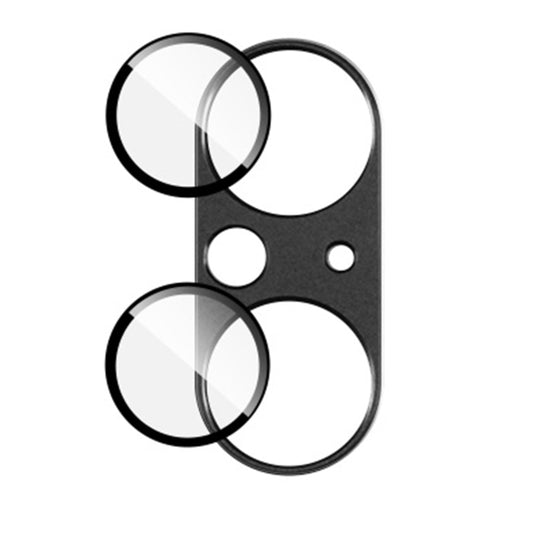 For Sony Xperia 5 V IMAK Metal Armor Premium Camera Protector Film(Black) by imak