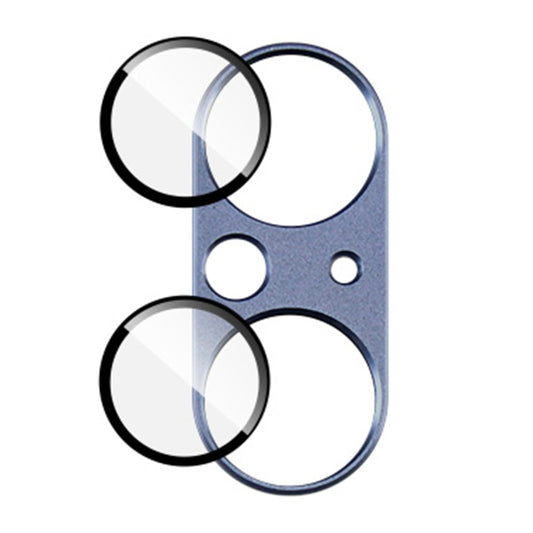 For Sony Xperia 5 V IMAK Metal Armor Premium Camera Protector Film(Blue) by imak