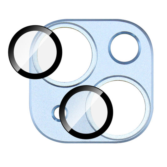 For iPhone 15 / 15 Plus IMAK Metal Armor Premium Camera Protector Film(Blue) by imak