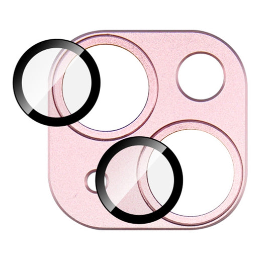 For iPhone 15 / 15 Plus IMAK Metal Armor Premium Camera Protector Film(Pink) by imak