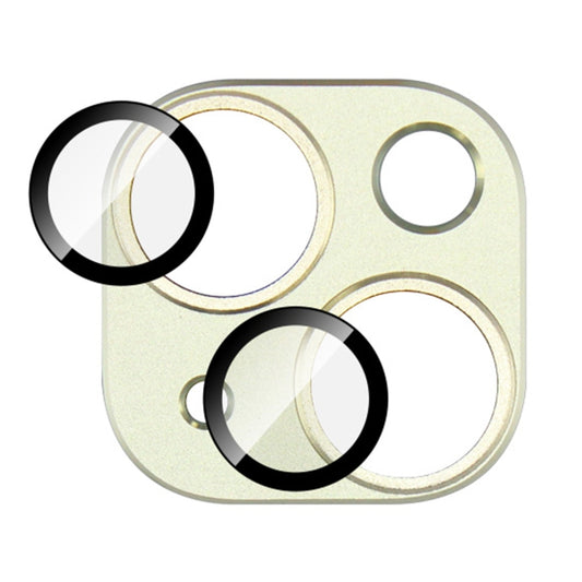 For iPhone 15 / 15 Plus IMAK Metal Armor Premium Camera Protector Film(Gold) by imak