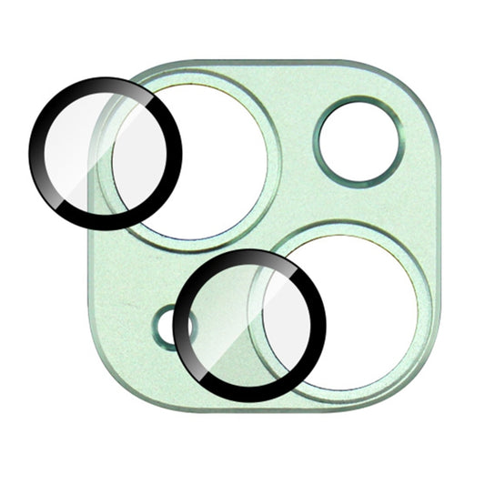 For iPhone 15 / 15 Plus IMAK Metal Armor Premium Camera Protector Film(Green) by imak