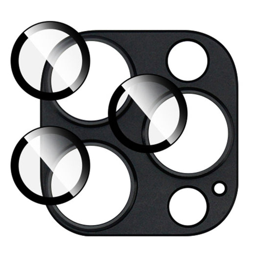For iPhone 15 Pro Max / 15 Pro IMAK Metal Armor Premium Camera Protector Film(Black) by imak