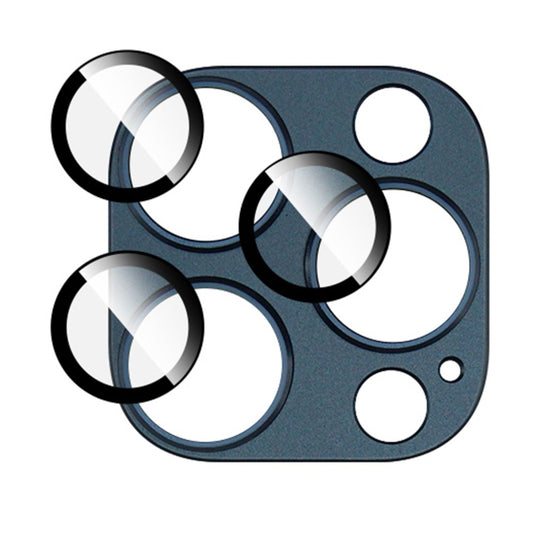 For iPhone 15 Pro Max / 15 Pro IMAK Metal Armor Premium Camera Protector Film(Blue) by imak