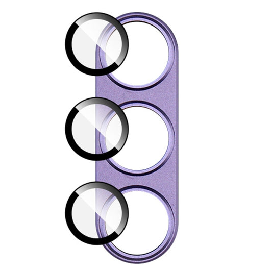 For Samsung Galaxy S24 5G IMAK Metal Armor Premium Camera Protector Film(Purple) by imak