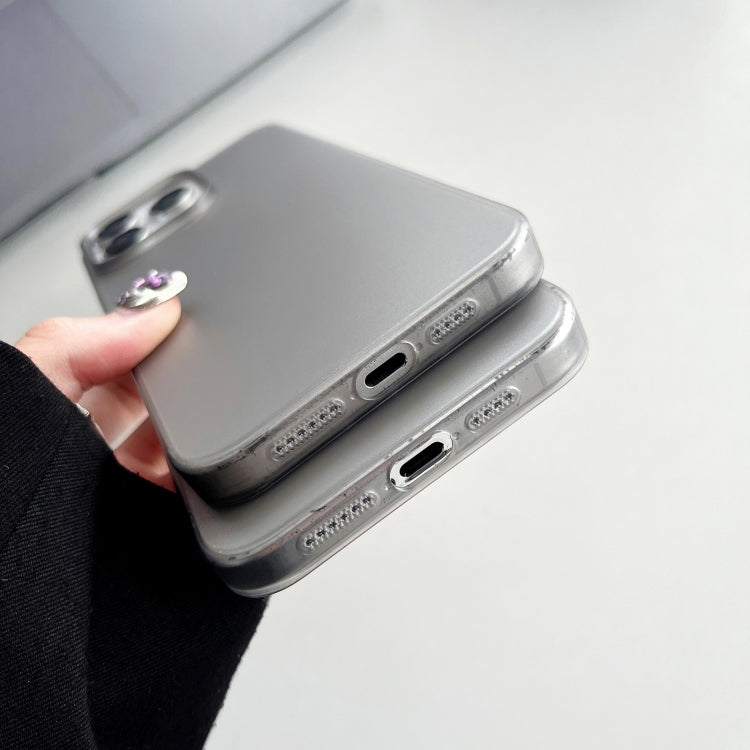 For iPhone 12 Pro Max Ice Series MagSafe PC Full Coverage Shockproof Phone Case(White) by buy2fix