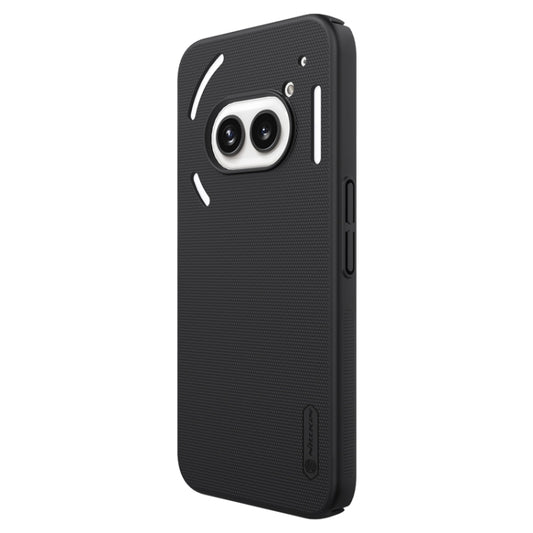 For Nothing Phone 2a / 2a Plus NILLKIN Frosted Shield Phone Protective Case(Black) - Nothing Cases by NILLKIN | Online Shopping UK | buy2fix