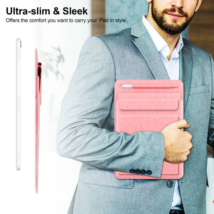Fold Stand Magnetic Tablet Sleeve Case Liner Bag with Pen Slot For iPad 9.7 / 10.2 / 10.5 / 10.9 / 11 inch(Pink) - iPad Pro 11 (2022/2021) Cases by buy2fix | Online Shopping UK | buy2fix