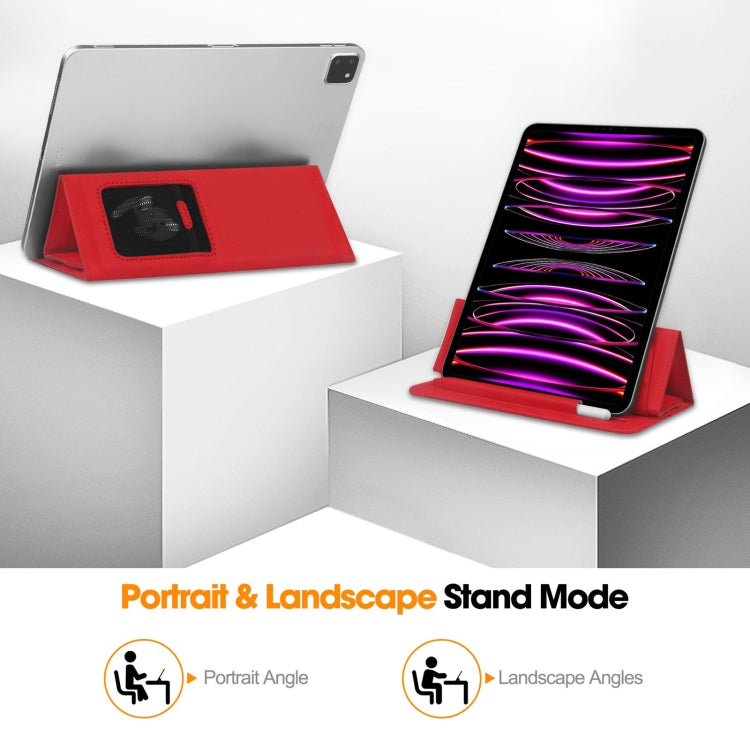 Fold Stand Magnetic Tablet Sleeve Case Liner Bag with Pen Slot For iPad 9.7 / 10.2 / 10.5 / 10.9 / 11 inch(Red) - iPad Pro 11 (2022/2021) Cases by buy2fix | Online Shopping UK | buy2fix