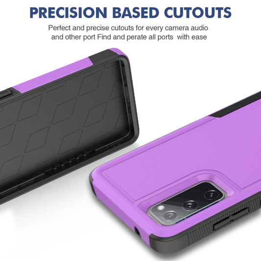 For Samsung Galaxy S20 FE 2 in 1 PC + TPU Phone Case(Purple) by buy2fix